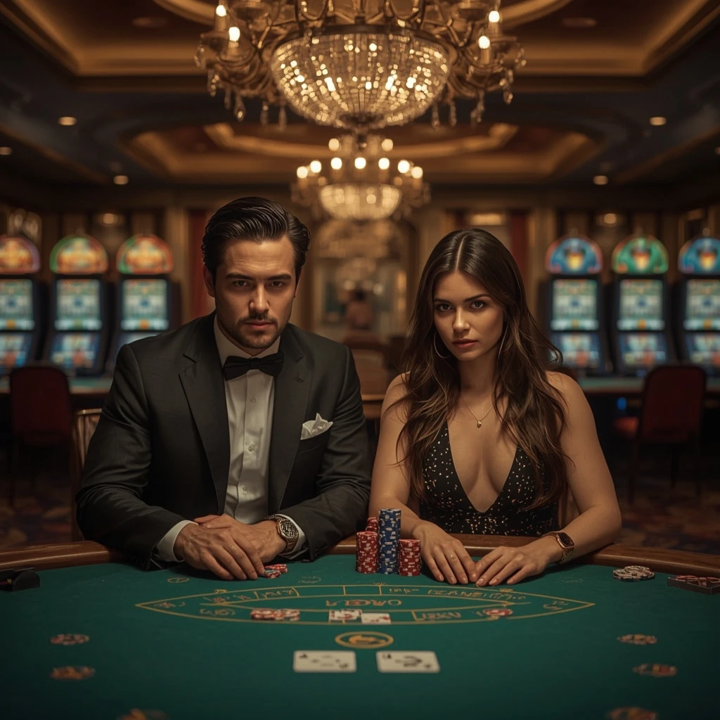 Due giocatori a poker al PrimusBet Casino